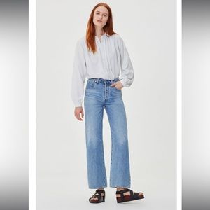 Citizens of Humanity Flavie High-Rise Wide-Leg Trouser Jeans